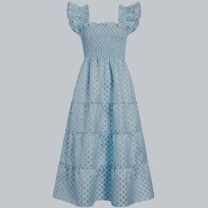 Hill House Ellie Nap Dress in Snowflake Brocade